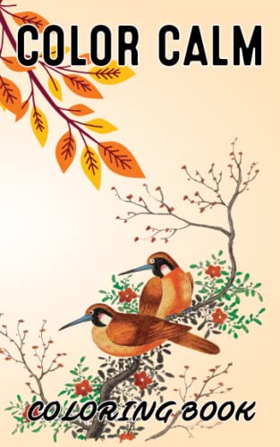 Color Calm Coloring Book: Pocket Size Coloring Book for Adults ...