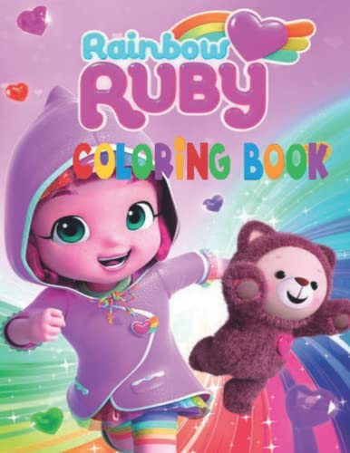 Rainbow Ruby Coloring Book: An Interesting Way To Relieve Stress And A ...