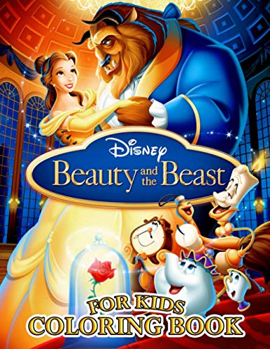 Beauty and The Beast Coloring Book For Kids: Discover Vibrant Colors