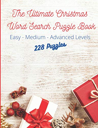 The Ultimate Christmas Word Search Puzzle Book: Christmas Puzzle Book ...