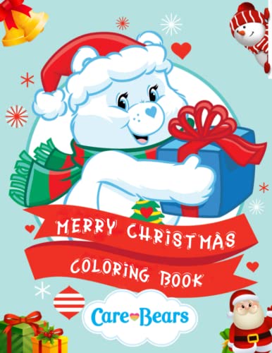 Care Bears Christmas Coloring Book: OFFICIAL Christmas Care Bears ...