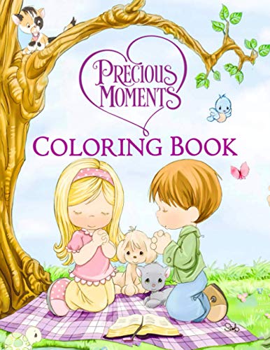 Precious Moment Coloring Book: An Interesting Coloring Book For Kids To Relax And Relieve Stress ...