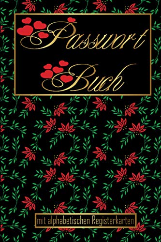 Spiral Passwort Organizer A6 - Alphabetische Register Für Internet Logins | Reißfest & Abschließbar