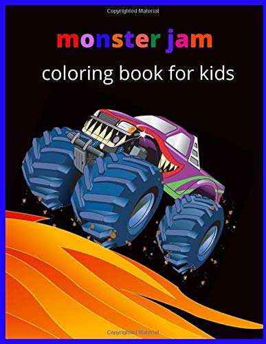 monster jam coloring book for kids: Monster Truck Coloring Book ...
