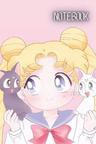 Sailor Moon Notebook: Blank Lined Notebook For Sailor Moon Lovers ...