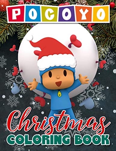 Pocoyo Christmas Coloring Book: Premium Unofficial Pocoyo Christmas ...