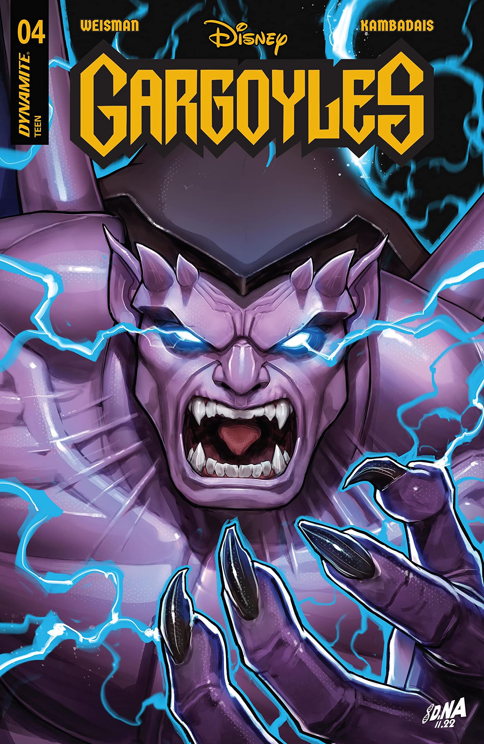 Gargoyles #4 book cover