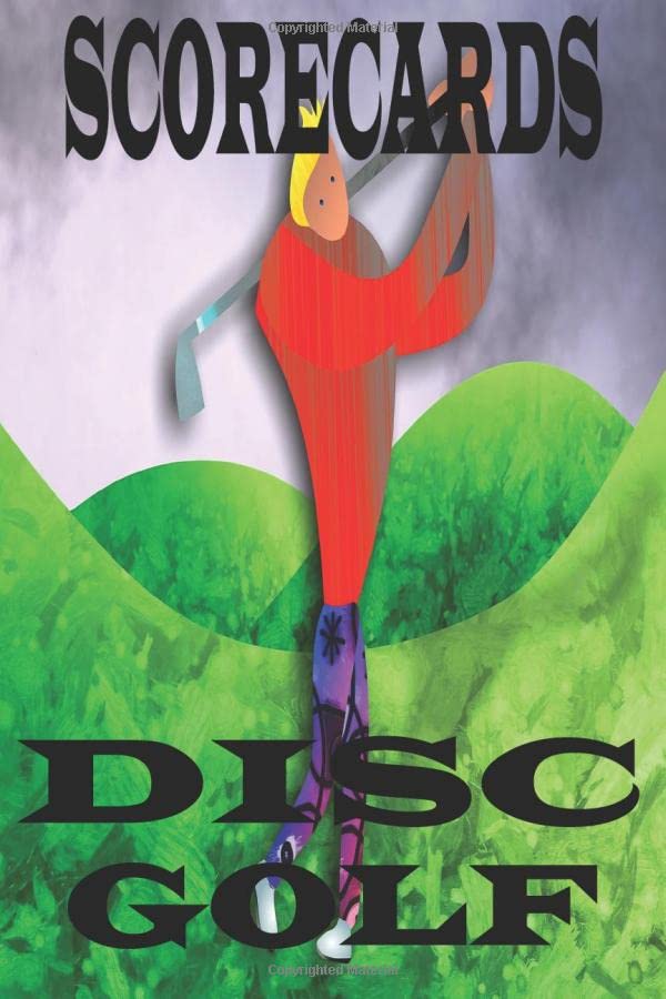 Disc Golf Score Card 120 Sheets Disc Golf Score Sheets, Disc Golf