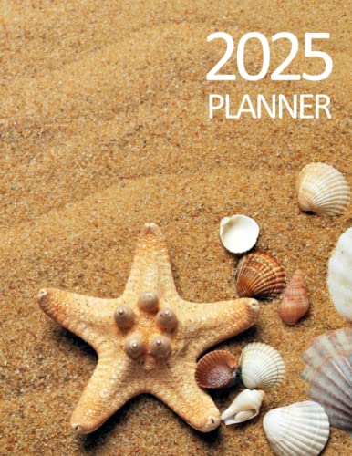 2025 YEARLY PLANNER: Weekly, Monthly, Yearly Planner from January 2025