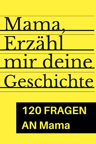 Mama Lebensgeschichte Buch - 270+ Fragen Erinnerungsalbum Englisch