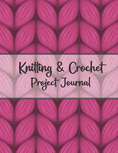 Knitting &amp; Crochet Project Journal: Knitting Graph Paper Notebook | 4:5 ...