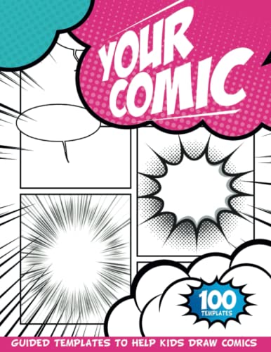 Draw Comic Strips: Sketch Notebook For Kids | Kids Airplane Activities ...