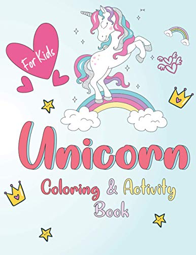 Unicorn Coloring and Activity Book: A Funny Book with Over than 60 ...