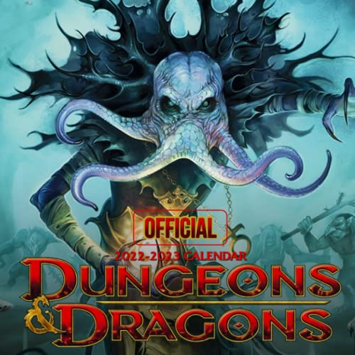 Dungeons And Dragons: OFFICIAL 2022 Calendar - Video Game calendar 2022 ...