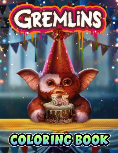 Gremlins Coloring Book: Interesting coloring book suitable for all ages