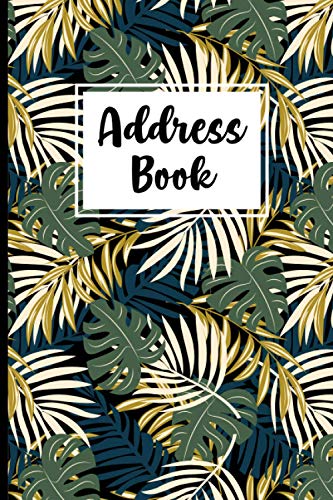 Address Book: Attractive floral Theme Cover Address book with ...