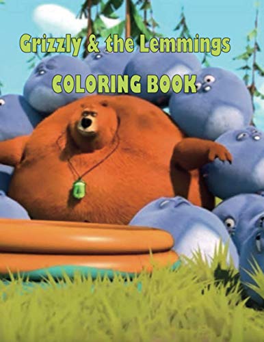 Grizzly amp the Lemmings Coloring - 95793320