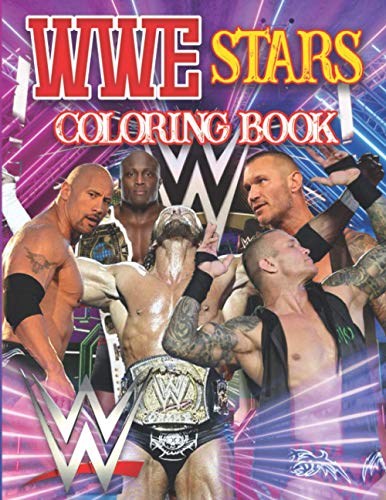 WWE Stars Coloring Book: High Quality Coloring Pages Of wrestling ...
