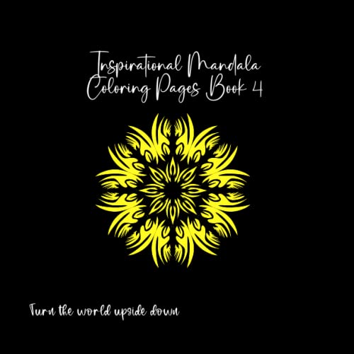 Inspirational Mandala Coloring Pages Book 4 by Yu Publishing Goodreads
