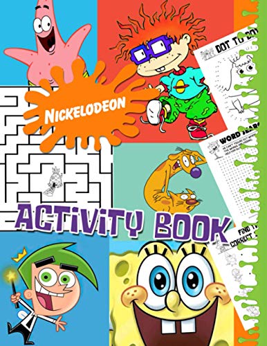 Nickelodeon Activity Book: A Fun Easter Activity Book For Kids With Plenty Of Games And ...