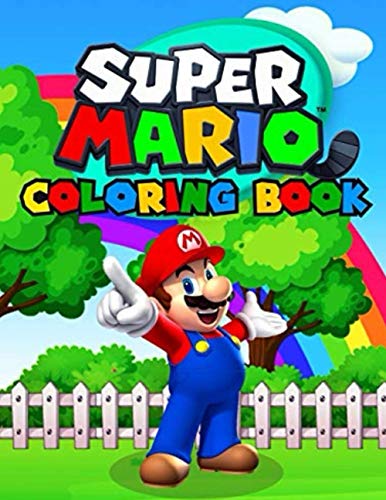 Super Mario coloring book: A great gift Idea Coloring Pages for Kids ...