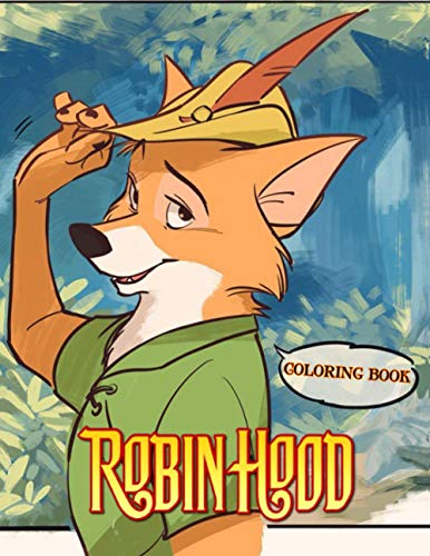 Robin Hood Coloring Book: NEW Coloring Book with 50+ LARGE COLORING