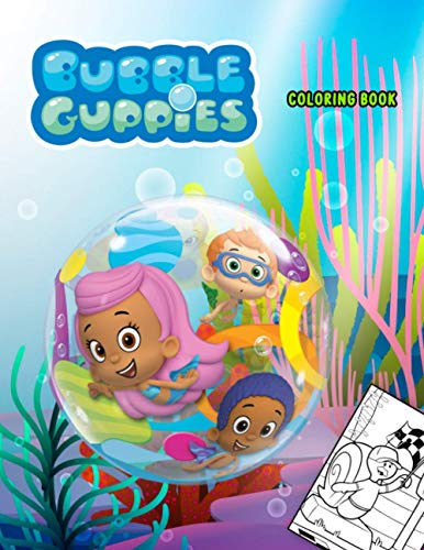 Bubble Guppies Coloring Book: 50+ GIANT Fun Pages with Premium outline