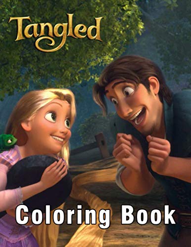 Tangled Coloring Book: Super Coloring Book for Kids and Fans – 50 ...