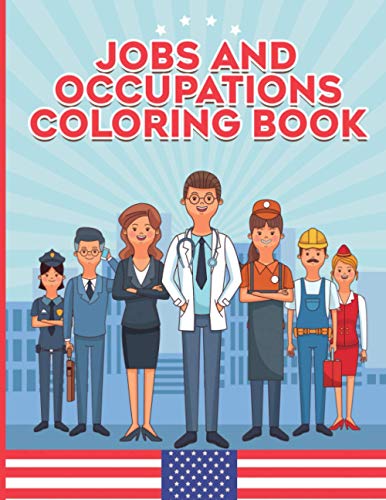 Jobs and occupations - Coloring Book: Job Coloring book | Firefighter ...