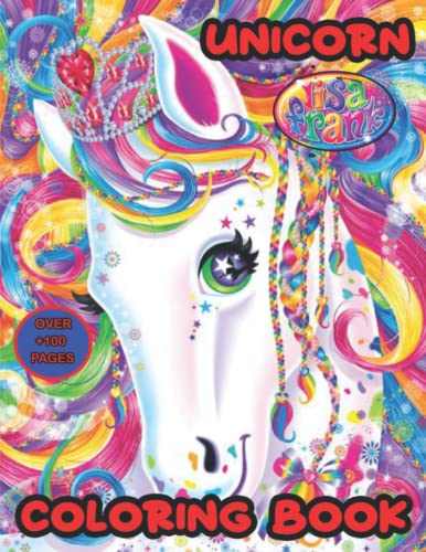 Lísa Frank Unicorn Coloring Book: A Fun And Beautiful Unicorns Coloring ...