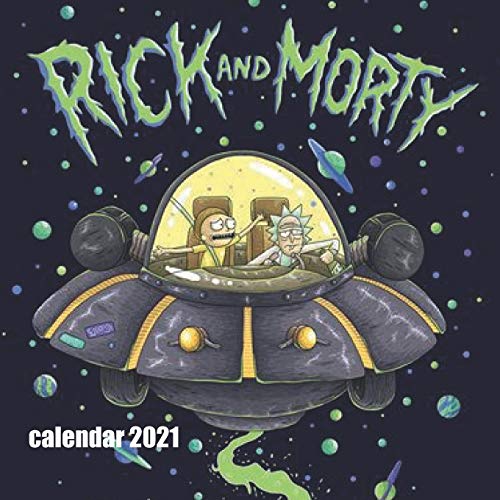 RICK AND MORTY CALENDAR 2021 RICK AND MORTY CALENDAR 2021 8,5x8,5