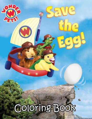 Wonder Pets Coloring Book: JUMBO Coloring Book for Kids and Adults