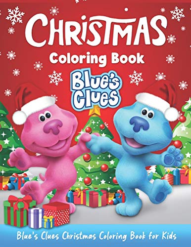 Blue‘s Clues christmas coloring book: Happy New Year: The Big Christmas ...
