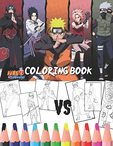 Naruto Coloring Book: Ninja Coloring Book With Unofficial High Quality For kids an Adults by ...