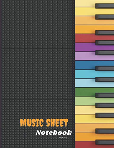 Muic sheet notebooks: Piano Music Notebook Kids: 120 Pages of Wide ...