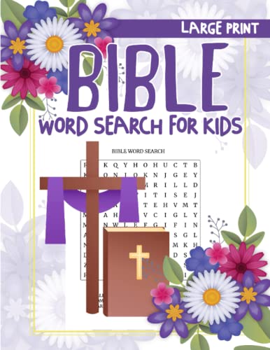 Bible Word Search For Kids: Awesome Puzzles For Smart Kids, Plenty Of ...