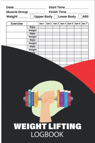 Weight Lifting Log Book: Workout Journal For Men And Women, Exercise ...