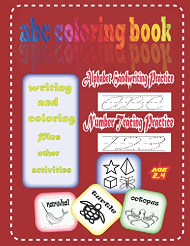 abc coloring book: The Little ABC Coloring Book (Dover Little Activity