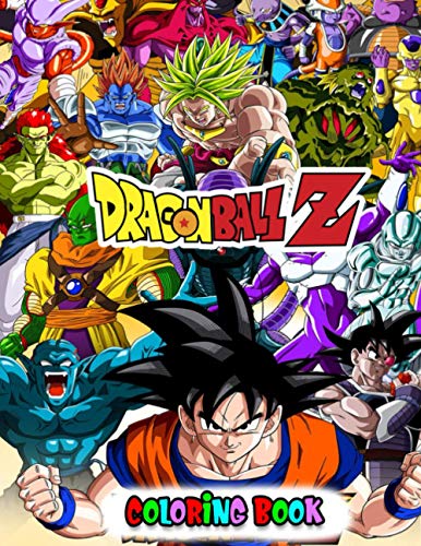 Dragon Ball Z coloring Book: Dragon Ball Coloring Book For Adults , +50