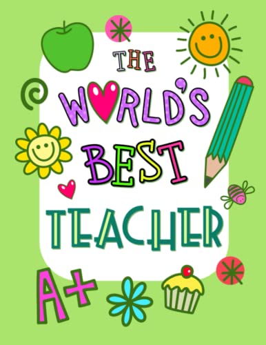 The World's Best Teacher: Lesson Planner and Organizer by Tomodashi ...