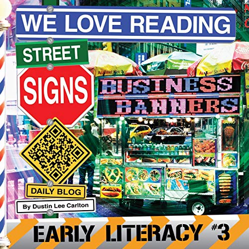 We Love Reading Street Signs Business Banners by Dustin Lee Carlton