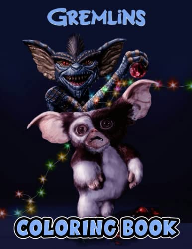 Gremlins Coloring Book: Interesting coloring book suitable for all ages