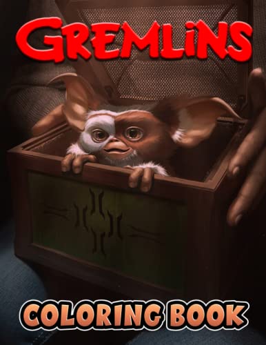 Gremlins Coloring Book: Interesting coloring book suitable for all ages