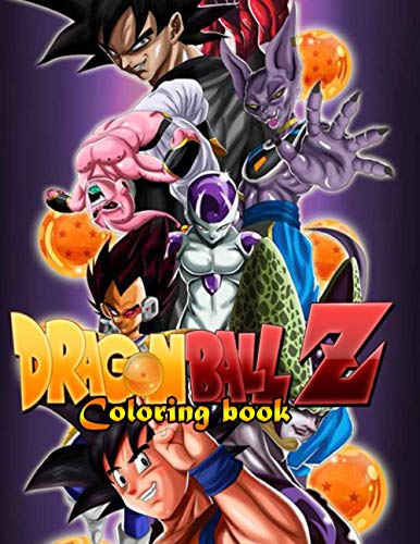 Dragon Ball Z coloring Book: Coloring Pages Designs For Kids And Adults