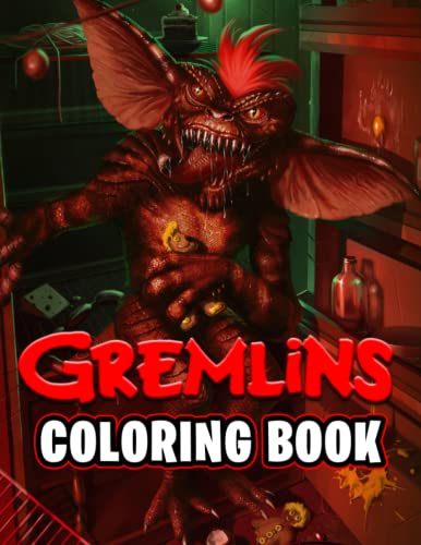 Gremlins Coloring Book: Interesting coloring book suitable for all ages