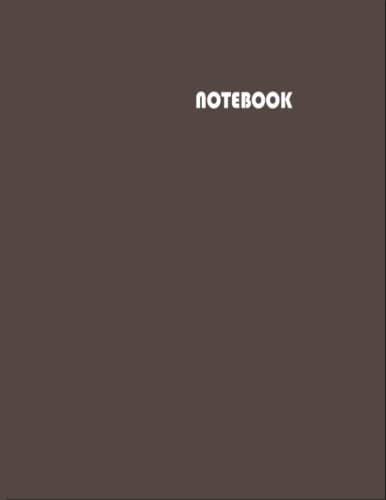 Notebook: Warm Gray Undated Nice Floral Notebook It Simple Composition ...