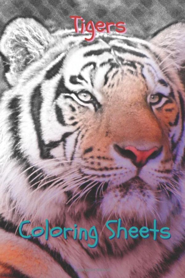 Tigers Coloring Sheets 30 tigers drawings,coloring sheets adults