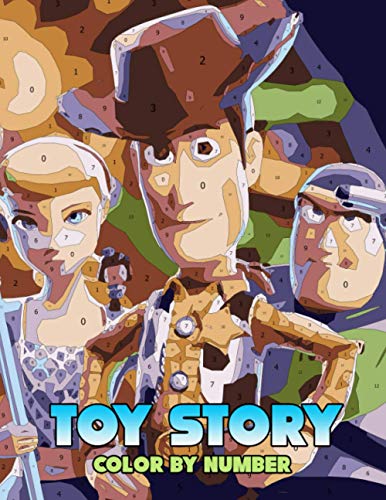 Toy story color Color by Number: Toy story color Coloring Book An Adult ...