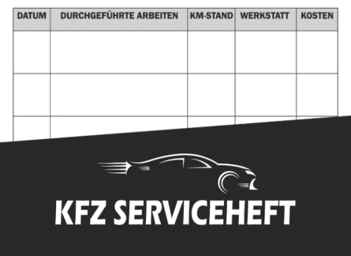 BEIMEIII Serviceheft KFZ 2 Stück A5 - Universal Wartungsheft Für Alle PKW & Oldtimer