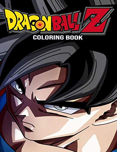 Dragon Ball Z Coloring Book: Manga Coloring Book With 65 Incredible